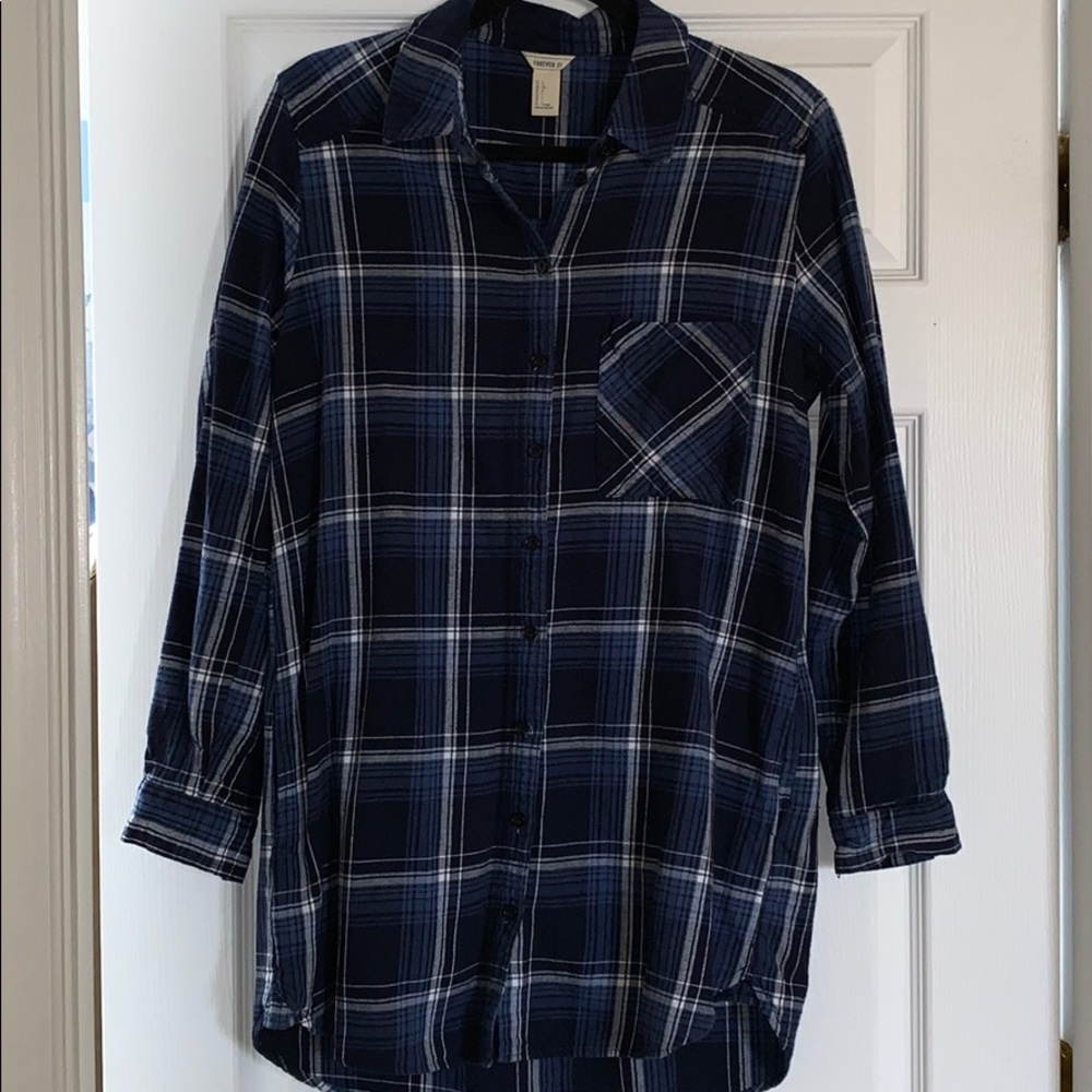 Forever 21 Flannel mini dress